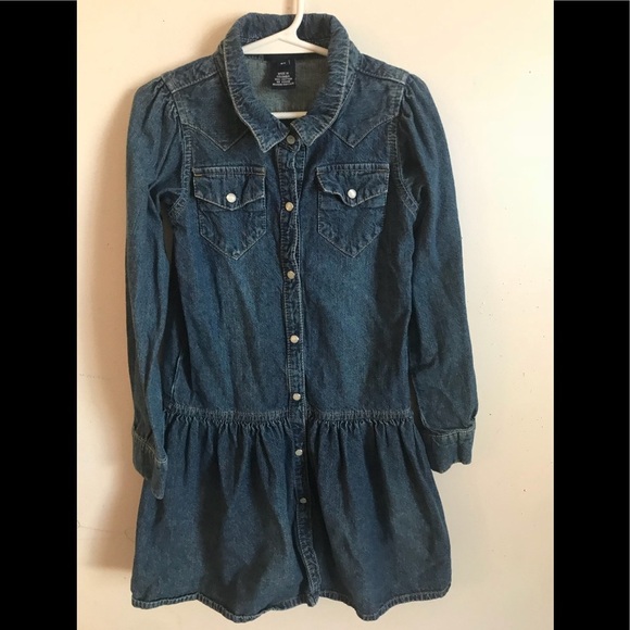 RALPH LAUREN TODDLER JEAN DRESS 6X